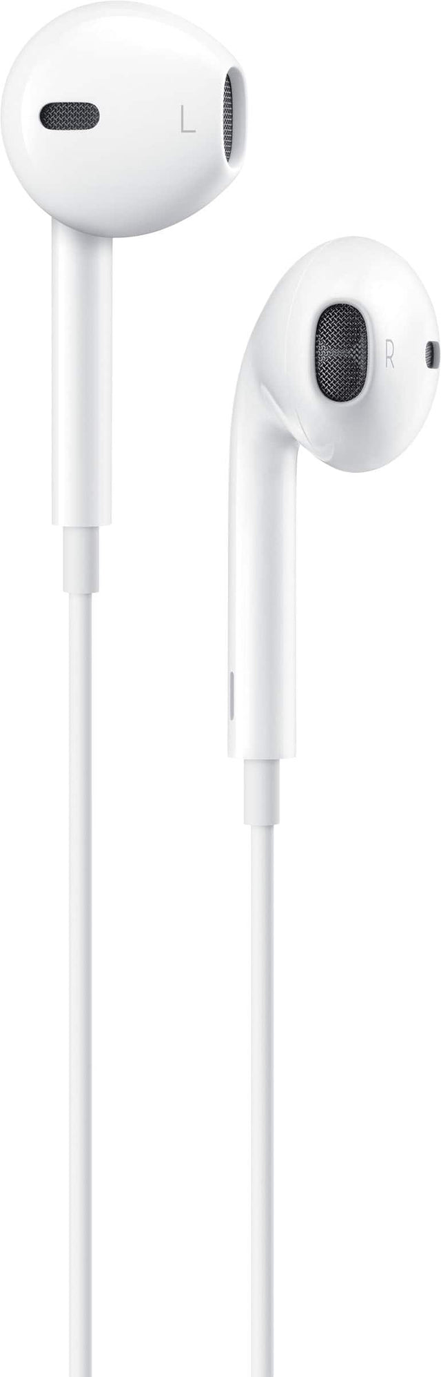 Front. Apple - EarPods with Lightning Connector - White.