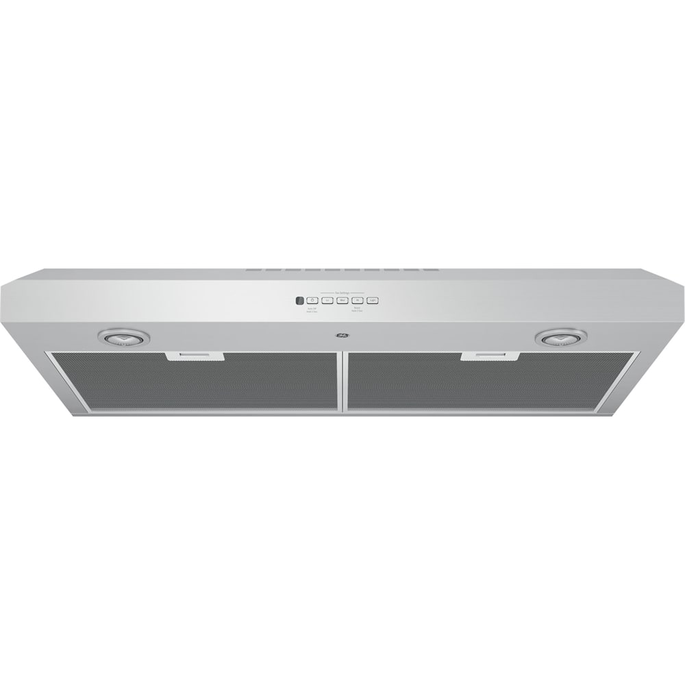GE - 36 inches - Convertible - Under cabinet Range Hood - Stainless Steel