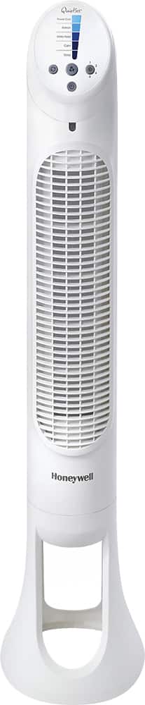 Front. Honeywell - QuietSet Tower Fan - White.