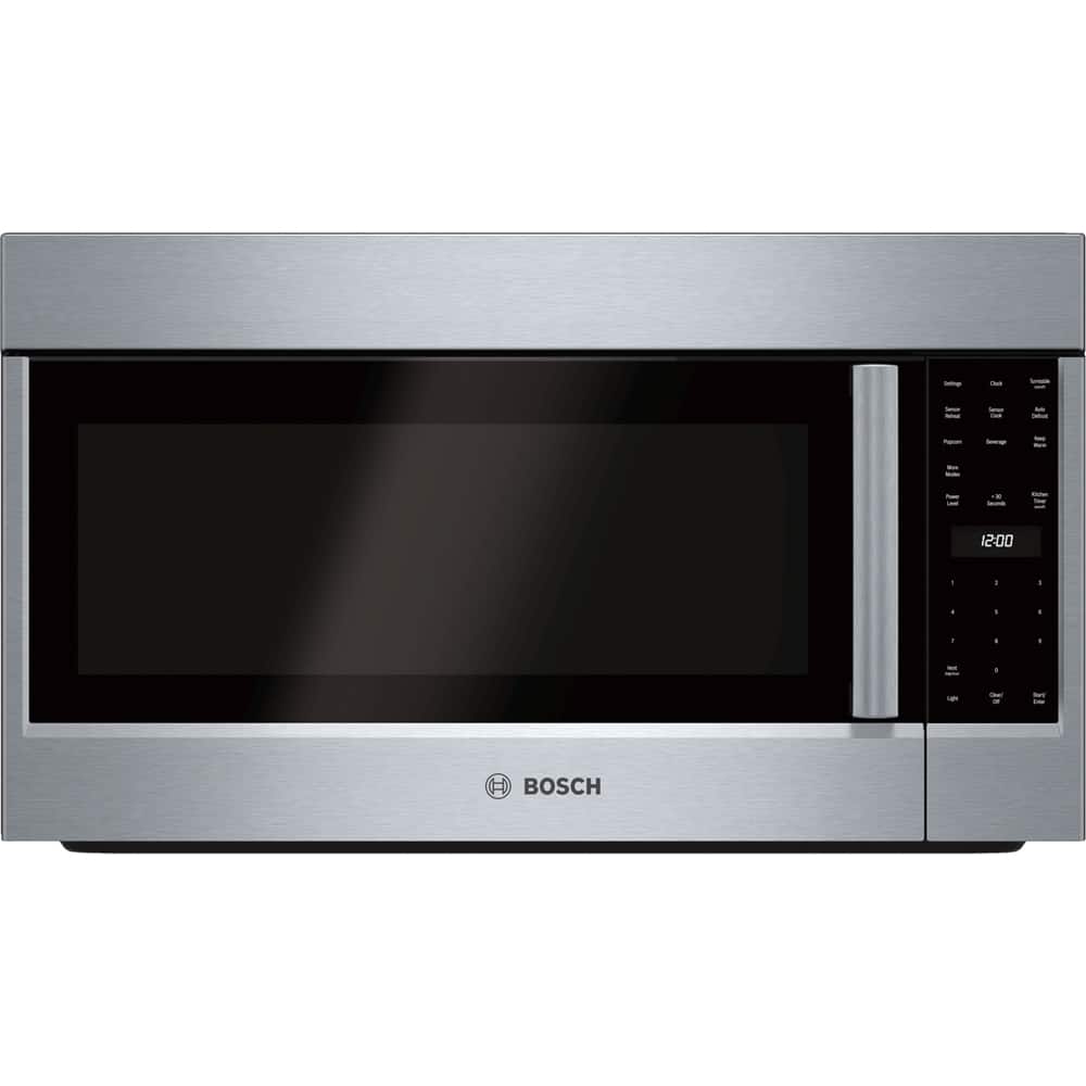 Bosch - 500 Series 2.1 Cu. Ft. Over-the-Range Microwave - Stainless Steel