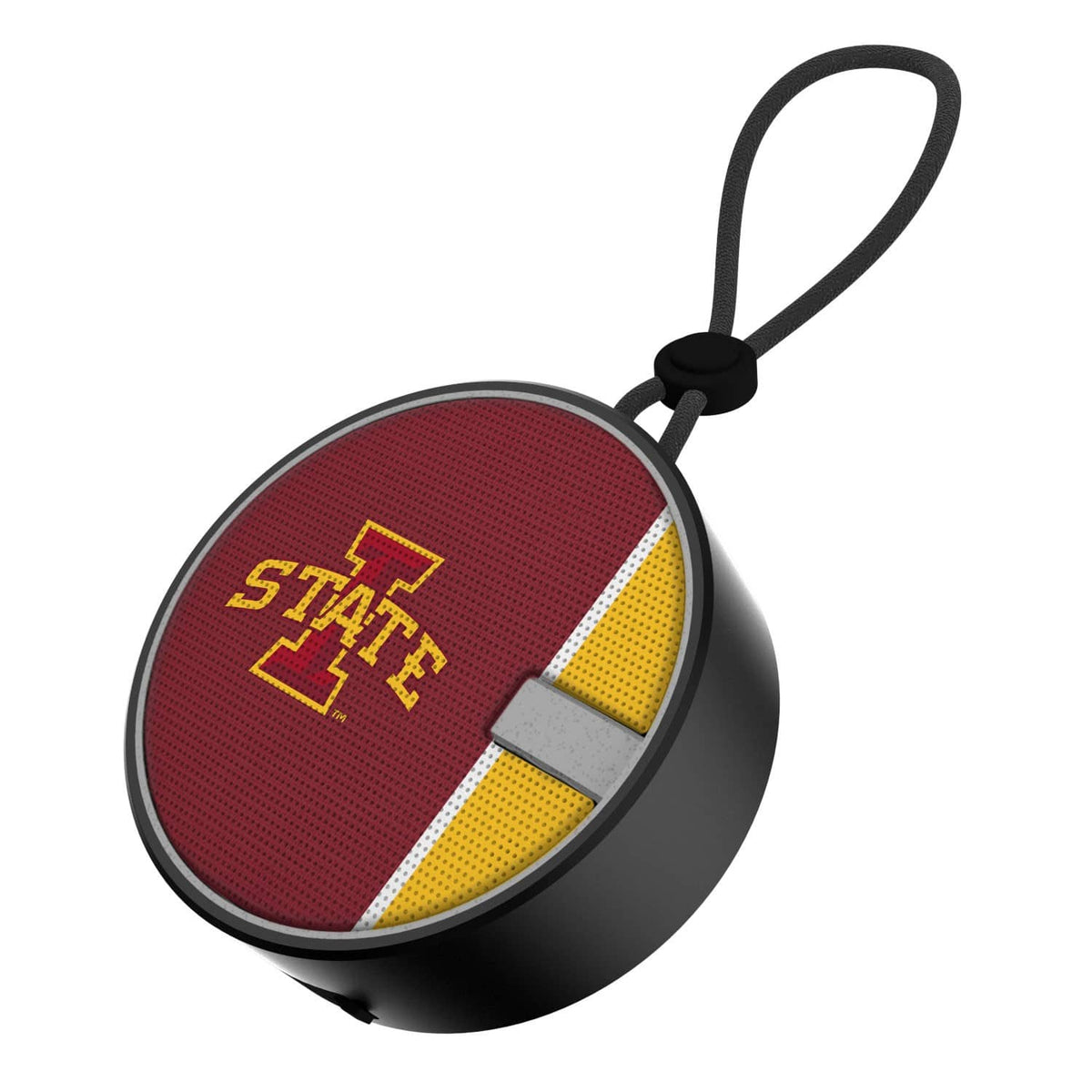 Keyscaper - Iowa State Cyclones Logo Waterproof Bluetooth Speaker - Multicolor