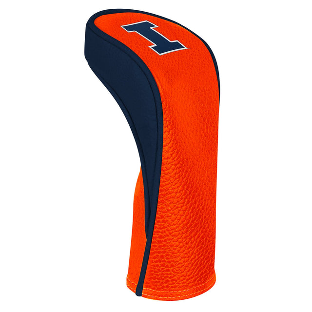 Front. WinCraft - Illinois Fighting Illini Golf Club Hybrid Headcover - Multicolor.