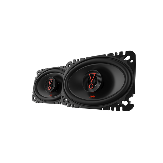 JBL - STAGE36427AM 4" x 6" 2 Two-Way Car Audio Speaker - Black