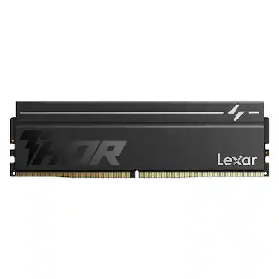 Lexar - THOR Series OC DDR5 RAM, 32GB Kit (2x16GB) 6000 MT/s, C38, Support Intel XMP 3.0 & AMD EXPO, 1.35V