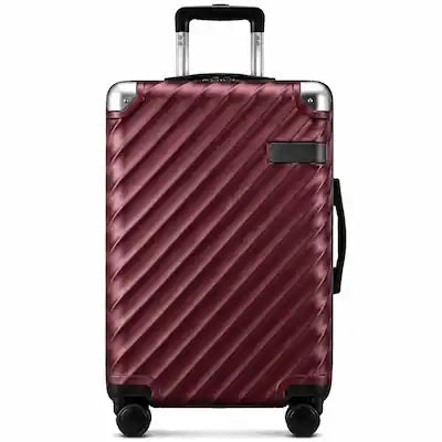 LUGGEX - 20" Carry On Luggage Expandable Airline Approved PC Hardside Suitcase with TSA Lock KVC - EX