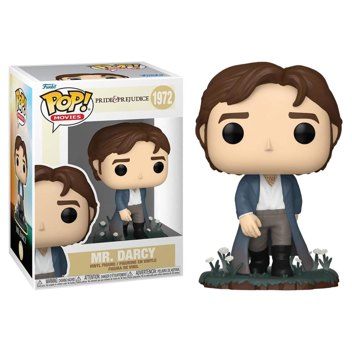 Pride & Prejudice Funko POP Movies | Mr. Darcy - Gray