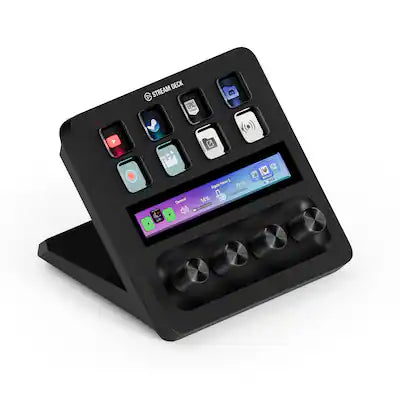 Elgato - Stream Deck + Studio Controller with customizable touch strip and dials