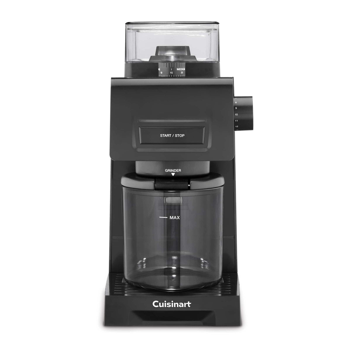 Cuisinart - Espresso Machine & Coffee Conical Burr Grinder - Black