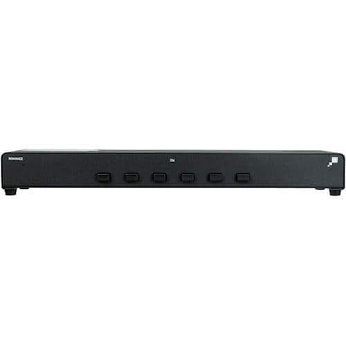 Front. Sonance - SS6 - 6-Pair Stereo Speaker Selector (Each) - Black.