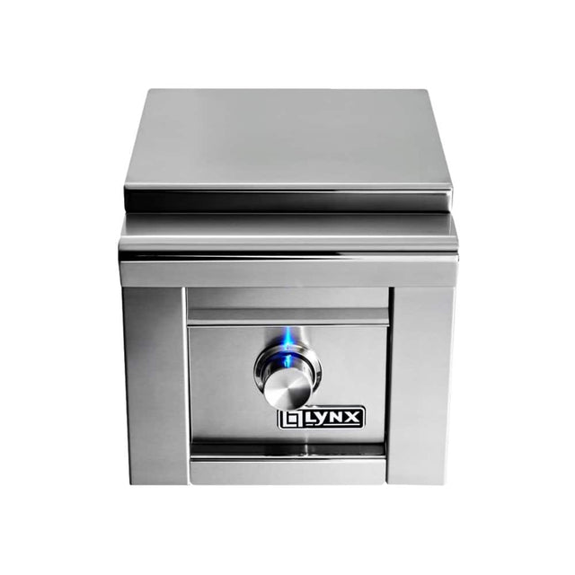 Angle. Lynx - Professional 13" Side Burner - Stainless steel.