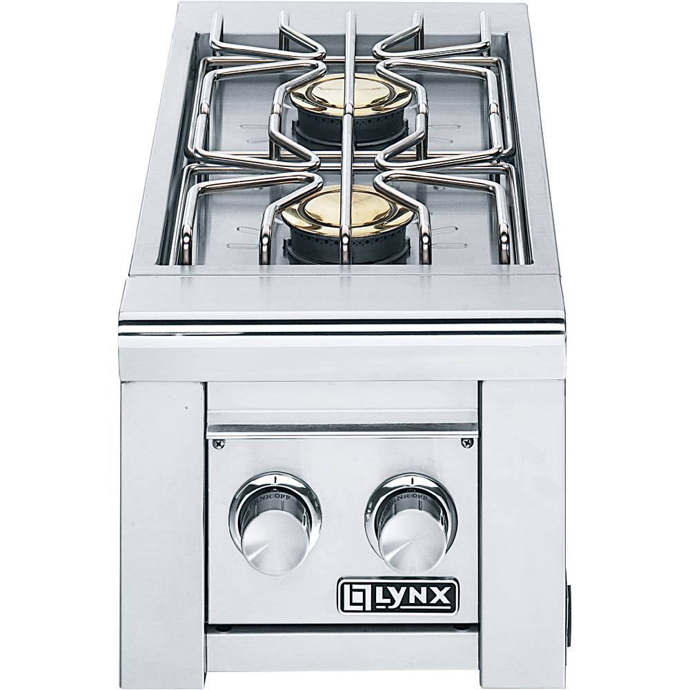 Lynx - Double Side Burner - Stainless Steel