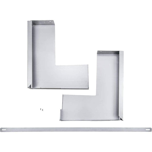 Front. GE - 36" Over-the-Range Microwave Accessory Filler Kit - Stainless Steel.