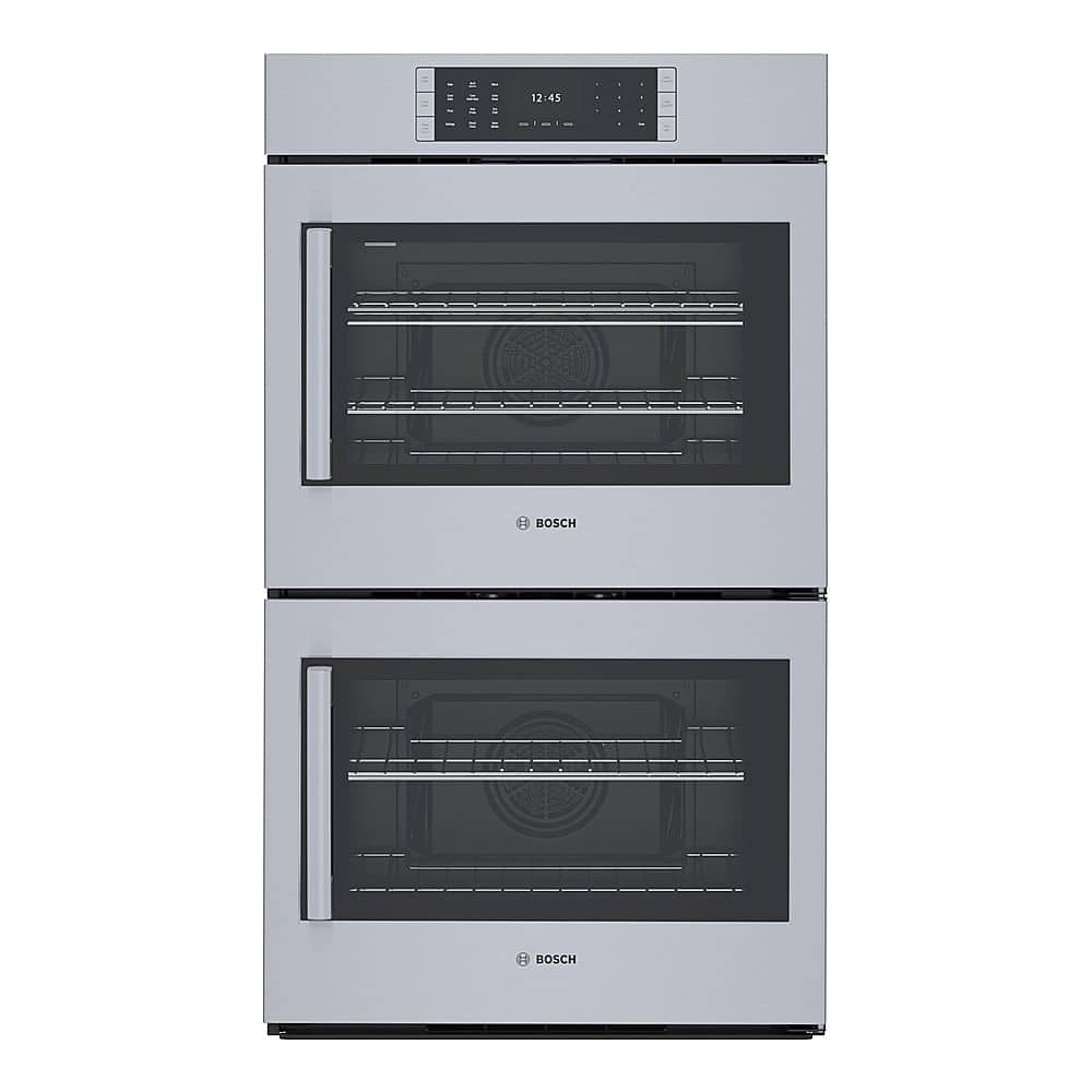 Bosch - Benchmark Series 30" Built-In Double Electric Wall Oven with True Convection - Stainless Steel