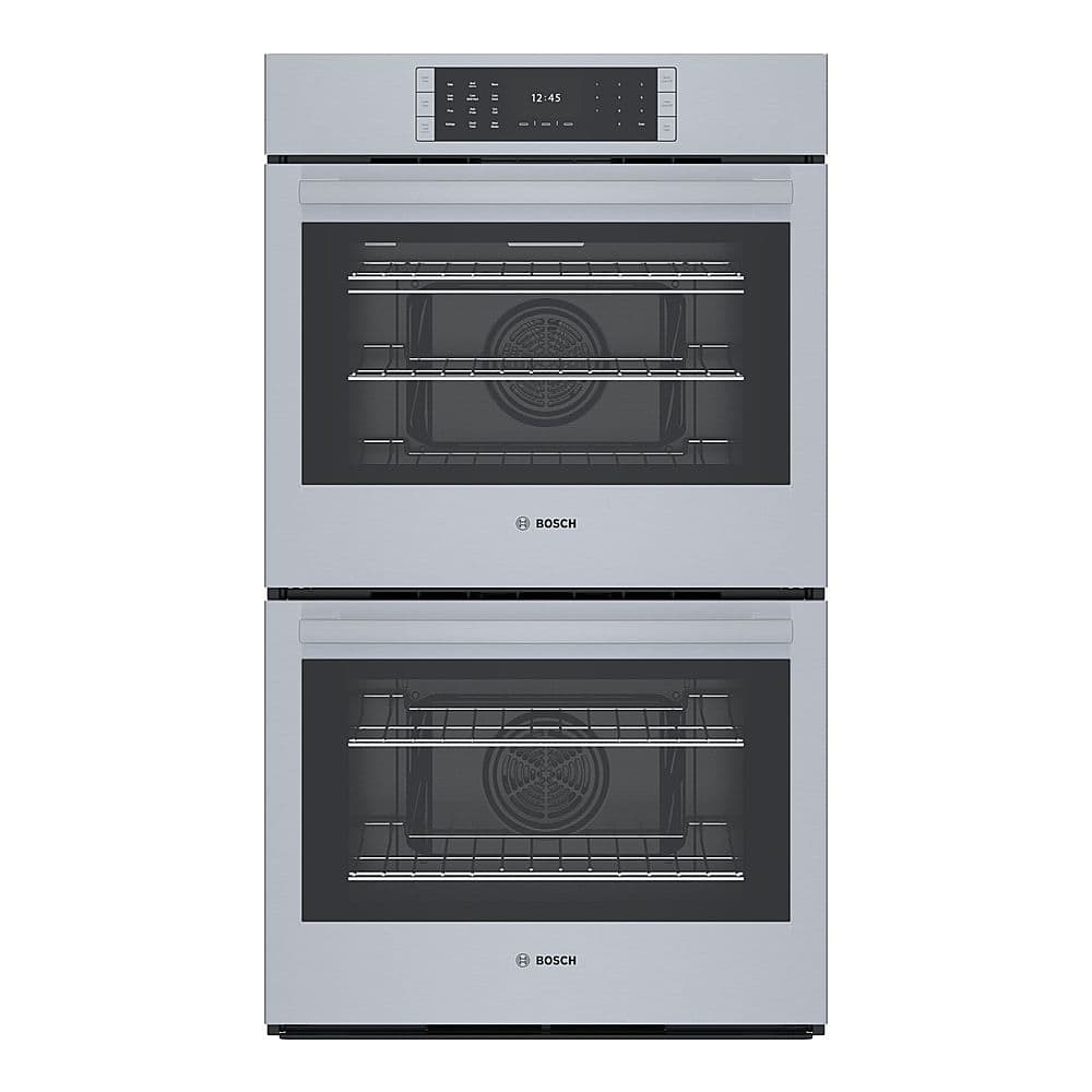 Bosch - Benchmark Series 30" Built-In Double Electric Wall Oven with True Convection - Stainless Steel