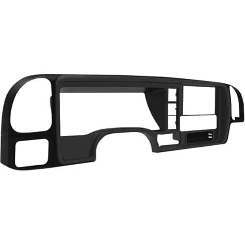 Front. Metra - Dash Kit for Select 1995-2000 Chevrolet GMC Suburban Yukon Pickup Fullsize DDIN - Black.