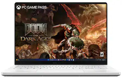 ASUS - ROG Zephyrus G14 14" 3K OLED 120Hz Gaming Laptop - Copilot+ PC - AMD Ryzen AI 9 HX-32GB Memory - RTX 5080 - 2TB Storage