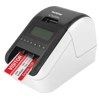 Brother - QL-820NWB Professional Thermal Label Printer with Multiple Connectivity Options