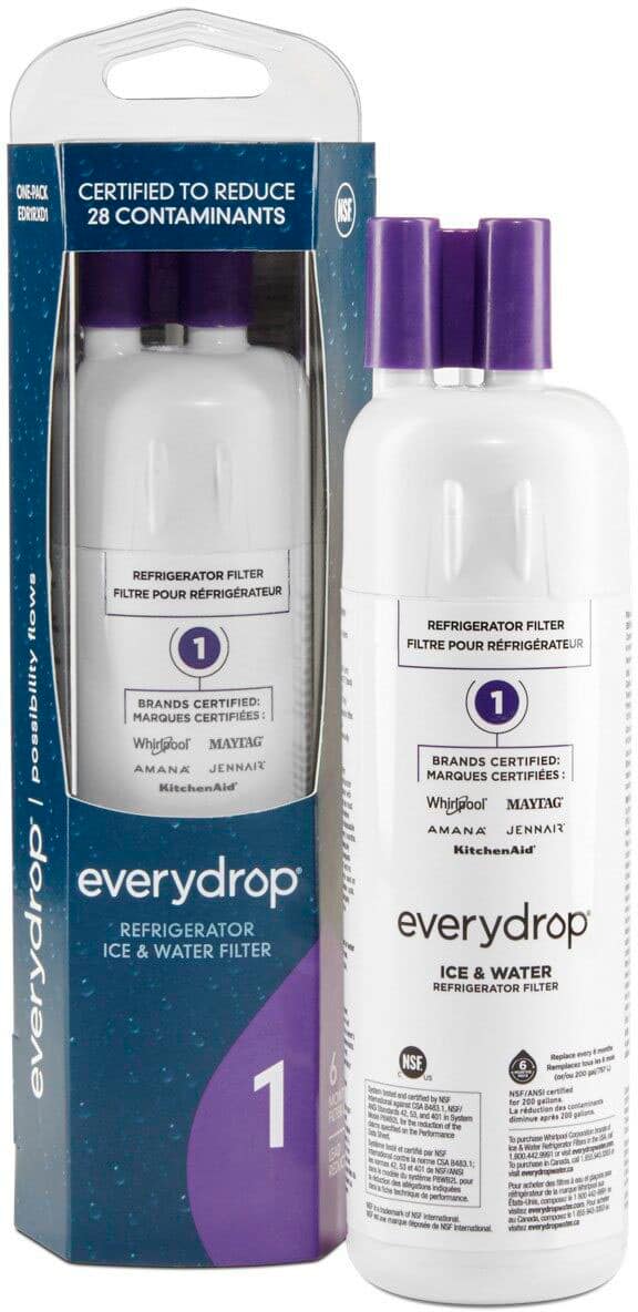 Whirlpool - Everydrop 1 Ice and Water Filter - White