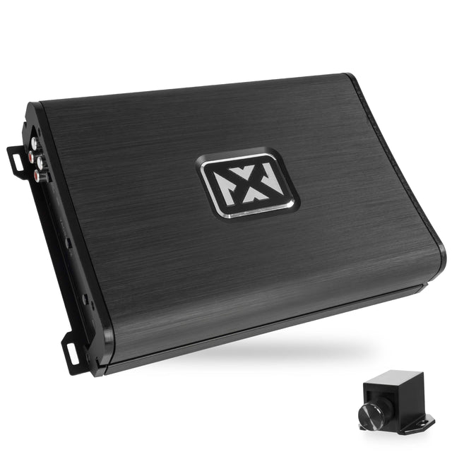 Front. NVX - VAD8402 v2 2-Channel Class D Amplifier 1680W Peak, 840W RMS, 2/4-ohm Stable, Bass Boost, for Car/Marine/UTV/Motorcycle.