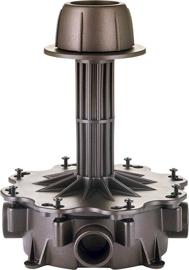 Front. MartinLogan - Burial Conduit Box - Dark Bronze.