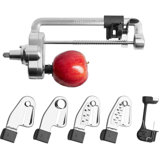 Front. KitchenAid - Spiralizer (Peel, Core & Slice) Attachment for KitchenAid Stand Mixers - Stainless.