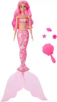 Barbie - Color Reveal Mermaid Series Doll & Accessories