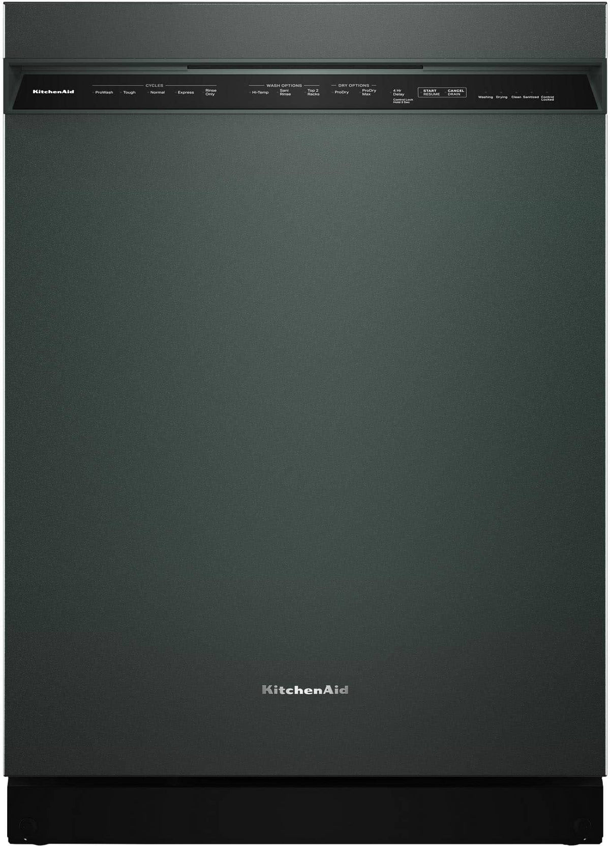 KitchenAid - 24 inch Front Control Built-In Dishwasher with Third rack and ProDry System - Juniper