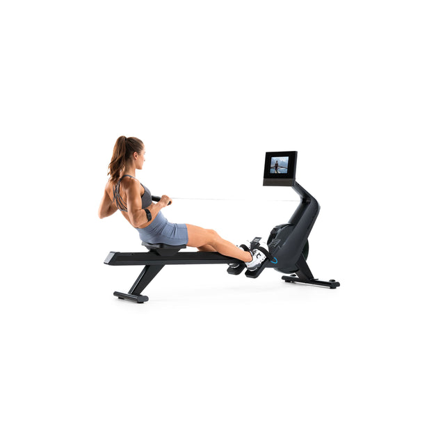 Front. NordicTrack - NordicTrack RW700 Rower for Interactive, Full-Body Workouts - Black.