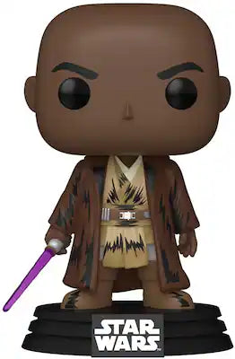 Funko - POP! Star Wars: Mace Windu (Retro) - COLLECTIBLES
