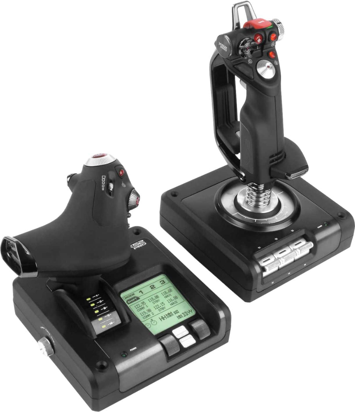 Logitech - Pro Flight X52 Pro Flight System Gaming Controller for PC - Black