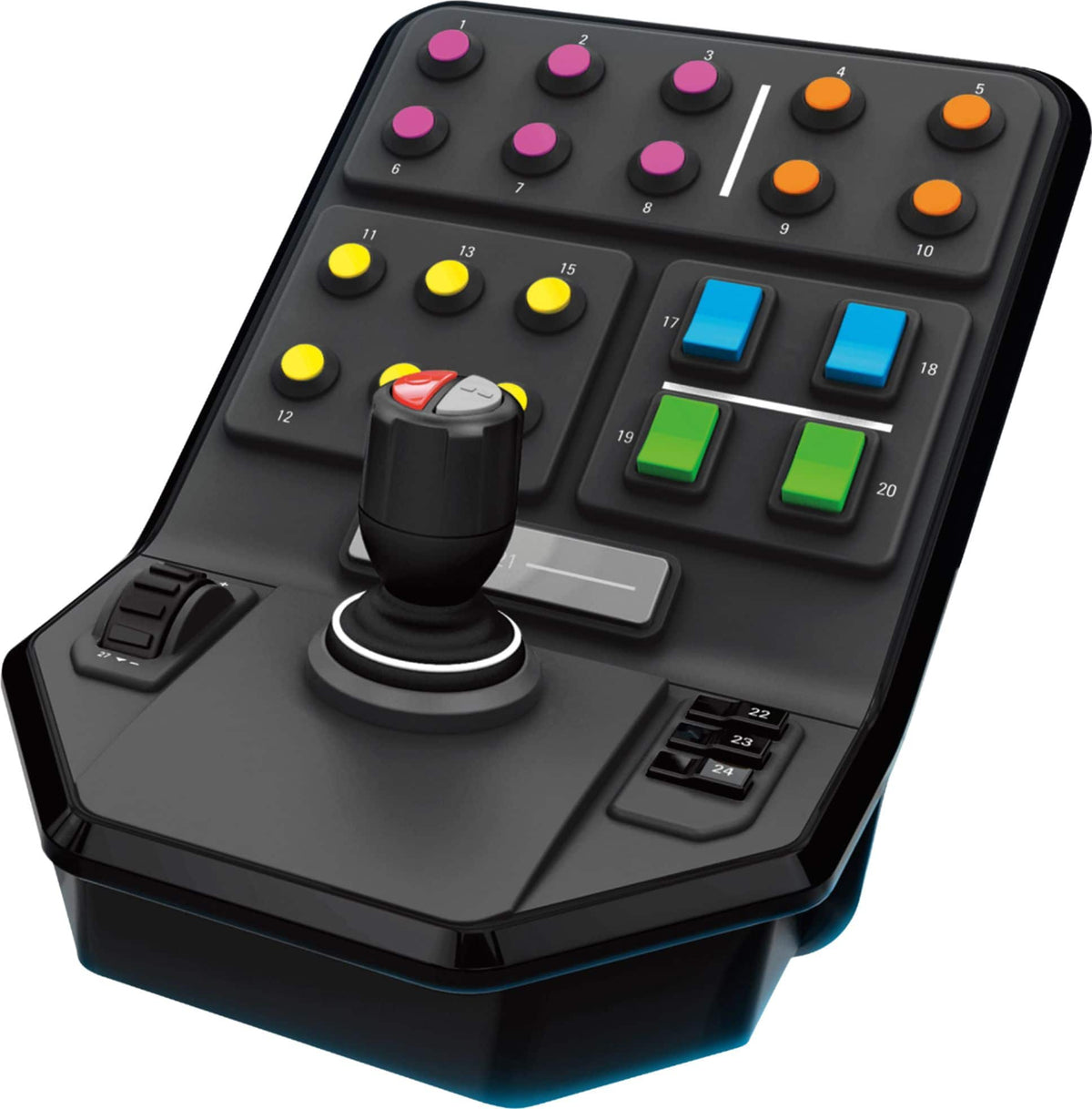 Logitech - Saitek Farm Sim Gaming Vehicle Side Panel - Gray