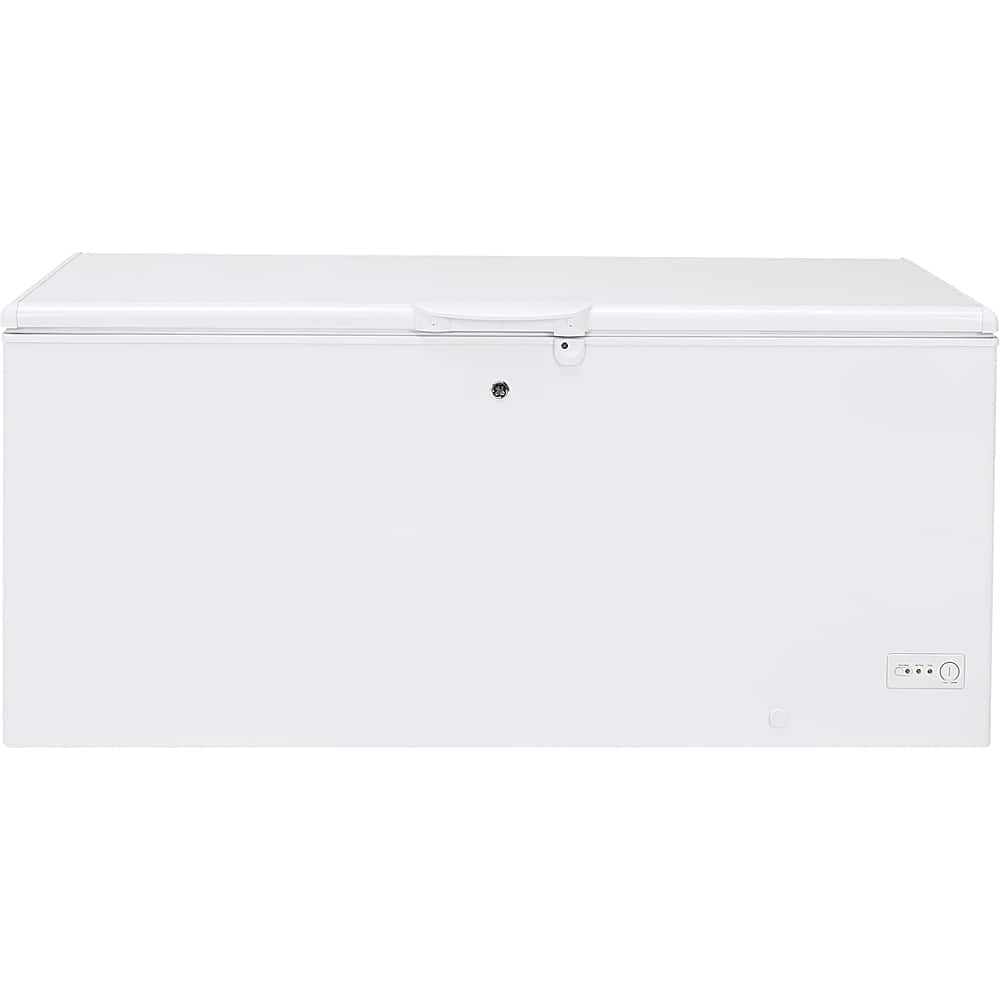 GE - 21.7 Cu. Ft. Chest Freezer - White