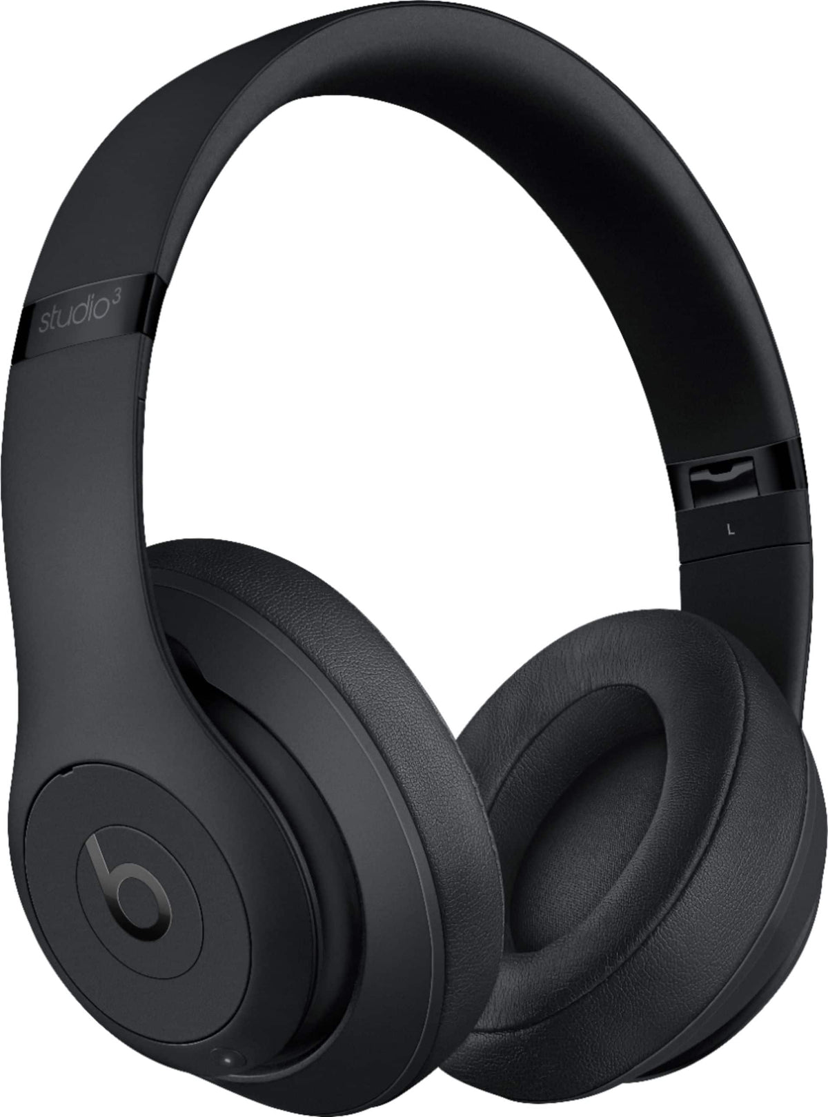 Beats by Dr. Dre - Refurbished Excellent - Beats Studio³ Wireless Noise Cancelling Headphones - Matte Black