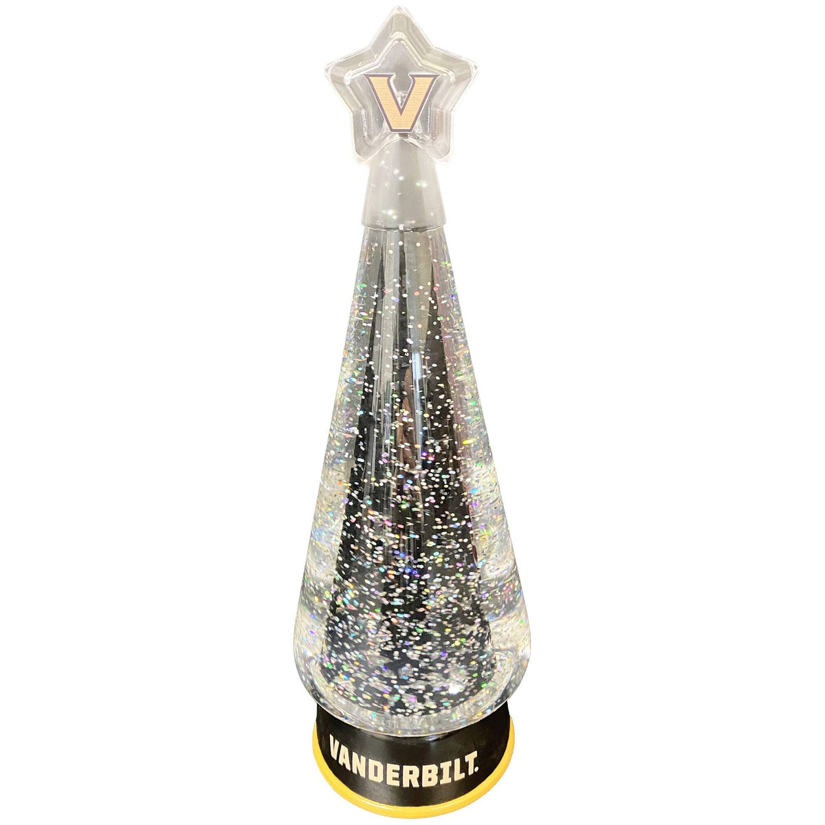 Santa's Workshop - Vanderbilt Commodores 12" Tree Globe - Black