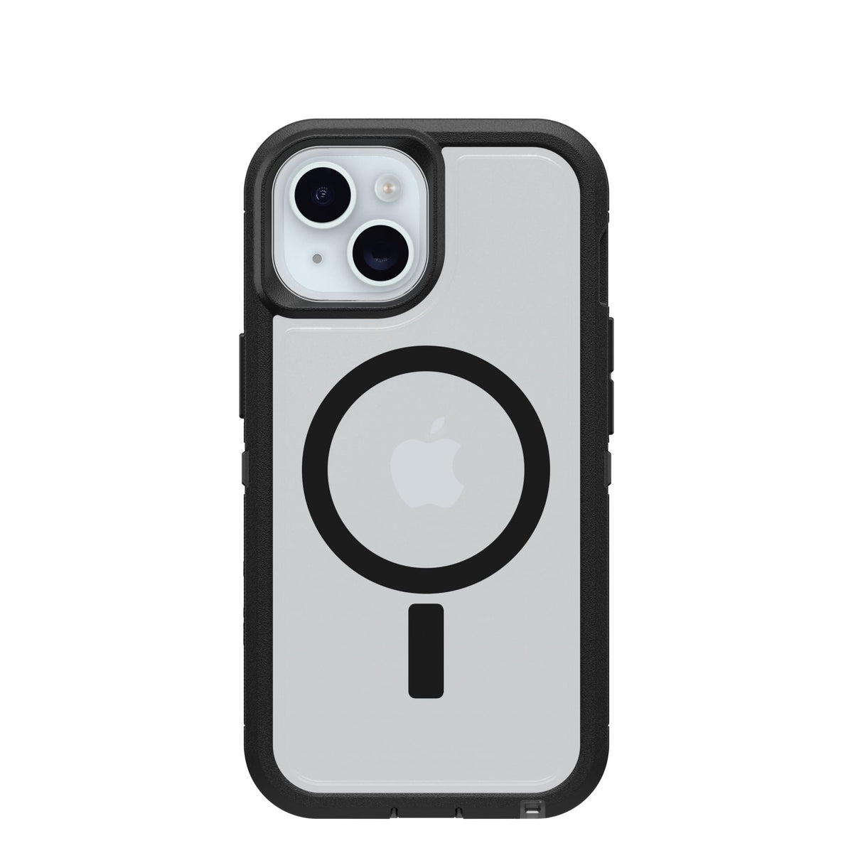 OtterBox - Defender Series Pro XT Hard Shell for MagSafe for Apple iPhone 17e, iPhone 16e, iPhone 15, iPhone 14, iPhone 13 - Dark Side