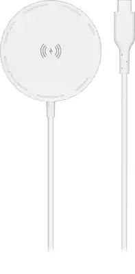 Best Buy essentials™ - 10W Magnetic Wireless Charger for iPhone or Devices Compatible with MagSafe & Qi Charging