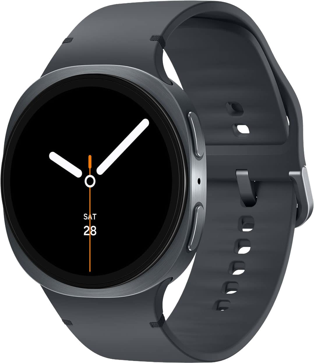 Samsung - Galaxy Watch8 Aluminum Smartwatch 44mm LTE - Graphite - (2025)