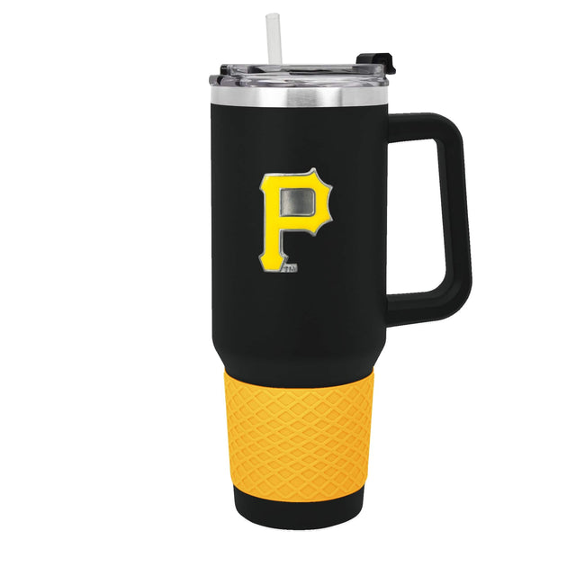 Front. Great American Products - Pittsburgh Pirates 40oz. Colossus Travel Mug - Multicolor.