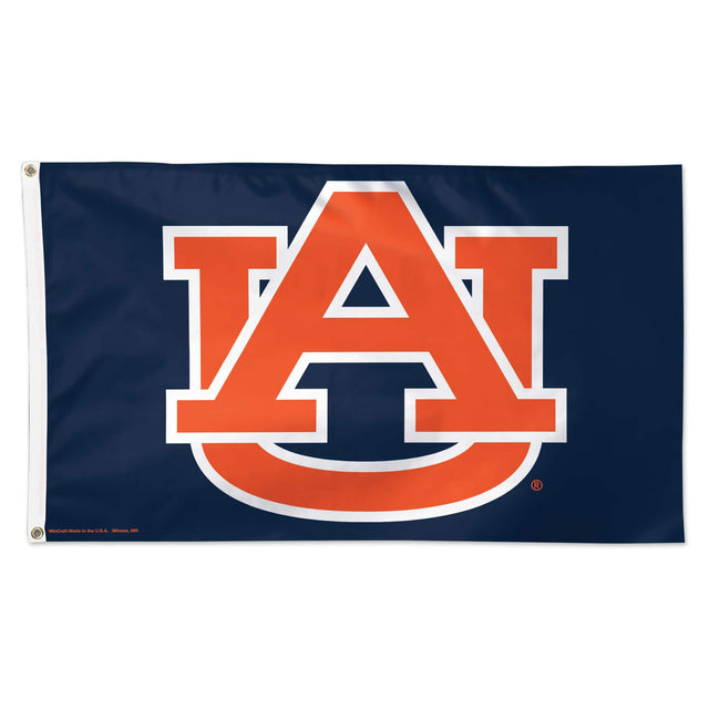 Front. WinCraft - Auburn Tigers 3' x 5' Single-Sided Deluxe Secondary Team Logo Flag - Multicolor.