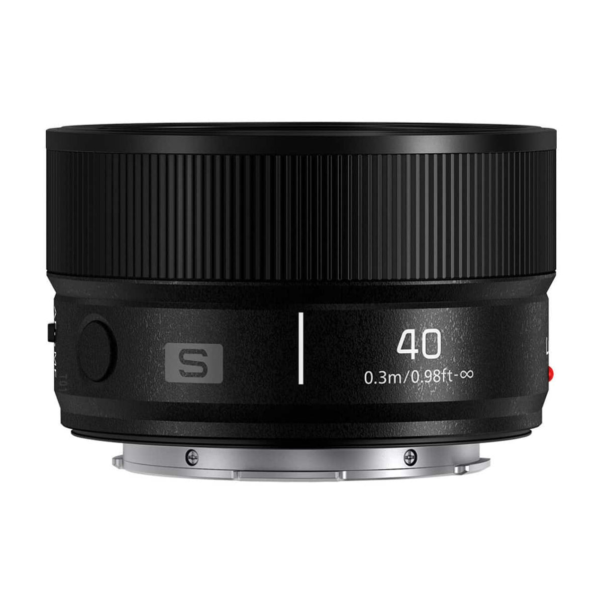 Panasonic - LUMIX S 40mm f/2 Compact Prime L-Mount Lens (Black) - Black