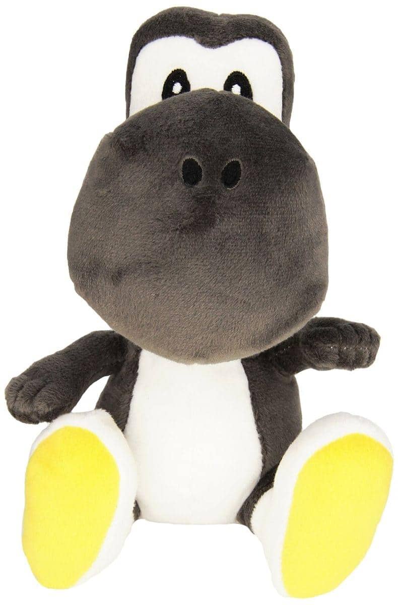 Little Buddy - Super Mario Bros. 6" Plush: Yoshi - Black