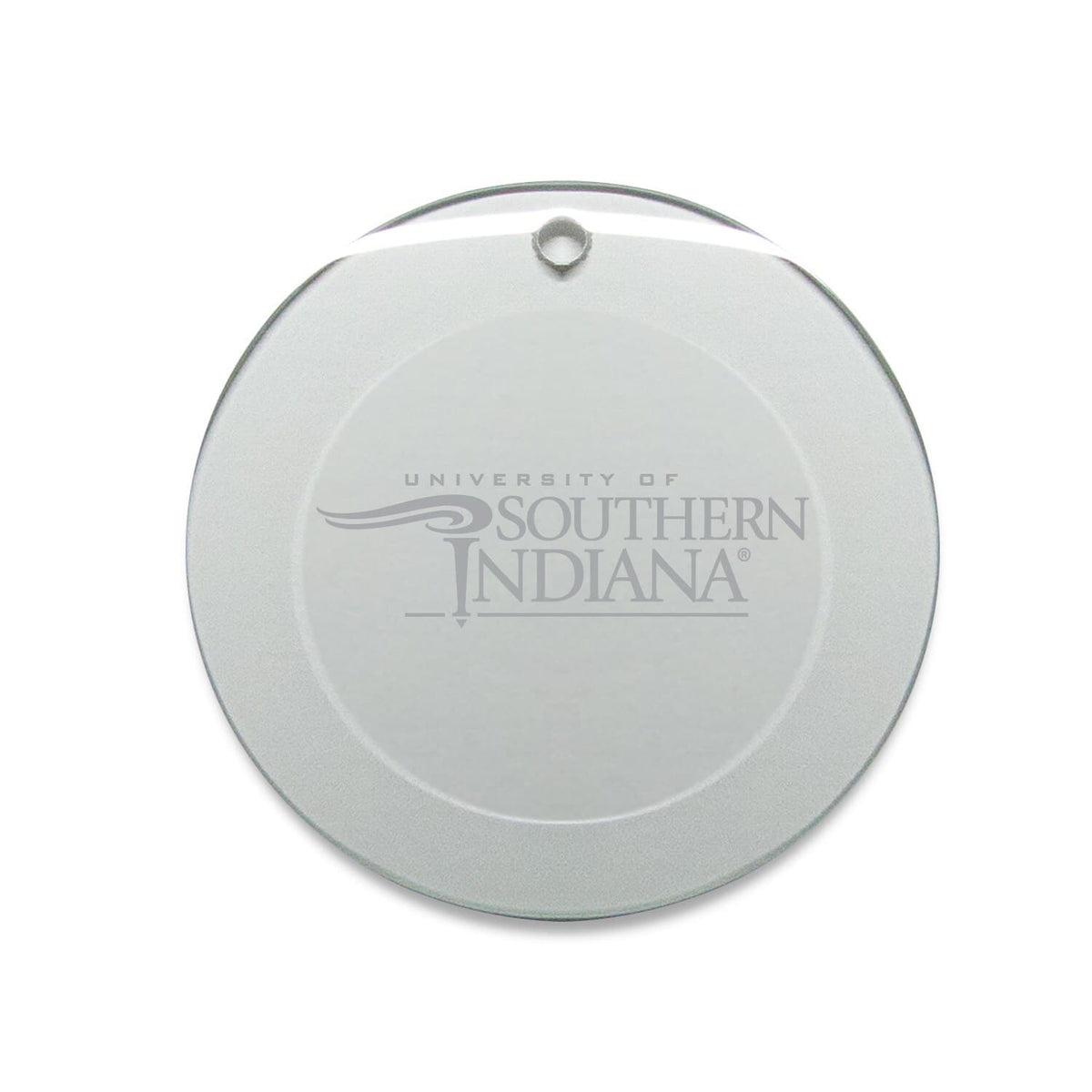Jardine - Southern Indiana Screaming Eagles 3'' Round Glass Ornament - Multicolor