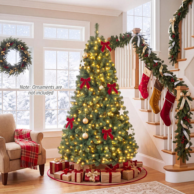 Note: Ornaments are not included