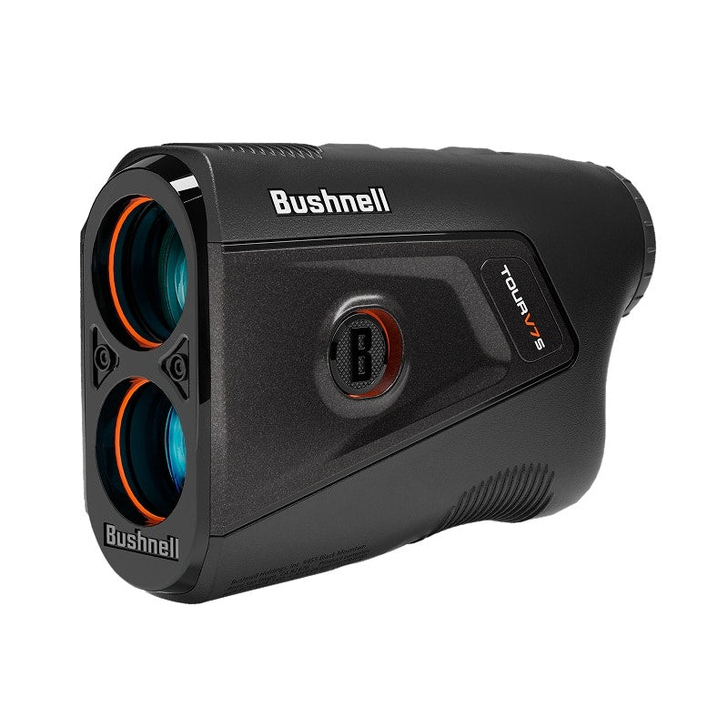 Bushnell - Tour V7 Shift Laser Golf Rangefinder with Tour Trusted Slope Technology | Dual Color Display with 6X Magnification - Black