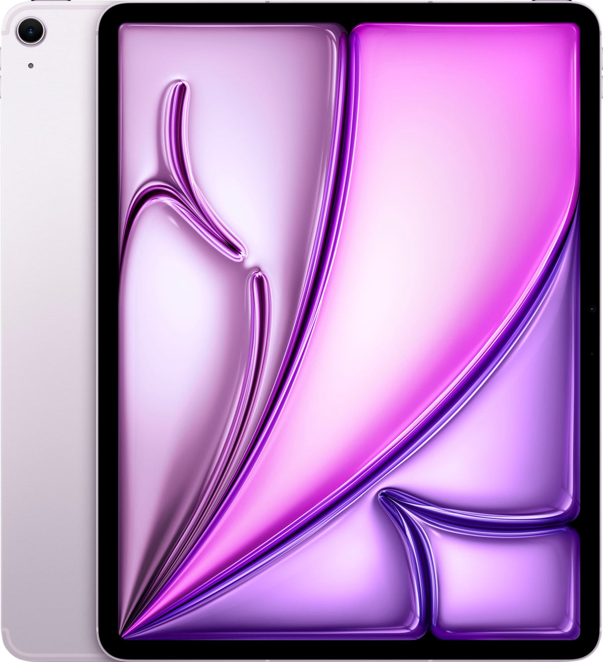 Apple - Refurbished Excellent - 13-inch iPad Air M3 chip Built for Apple Intelligence Wi-Fi + Cellular 128GB - Purple (Unlocked)