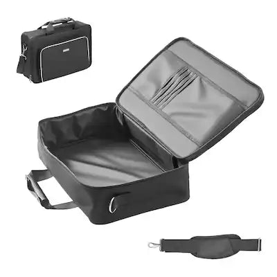 VEVOR - PS5 Carrying Case, Travel Bag for Playstation 5 & PS5 Slim Waterproof Nylon, Soft Interior Lining & Padded Dividers