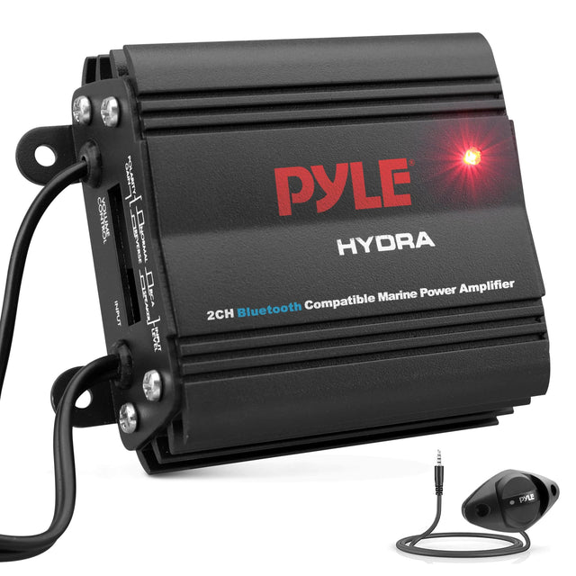 PYLE HYDRA 2CH Bluetooth Compatible Marine Power Amplifier