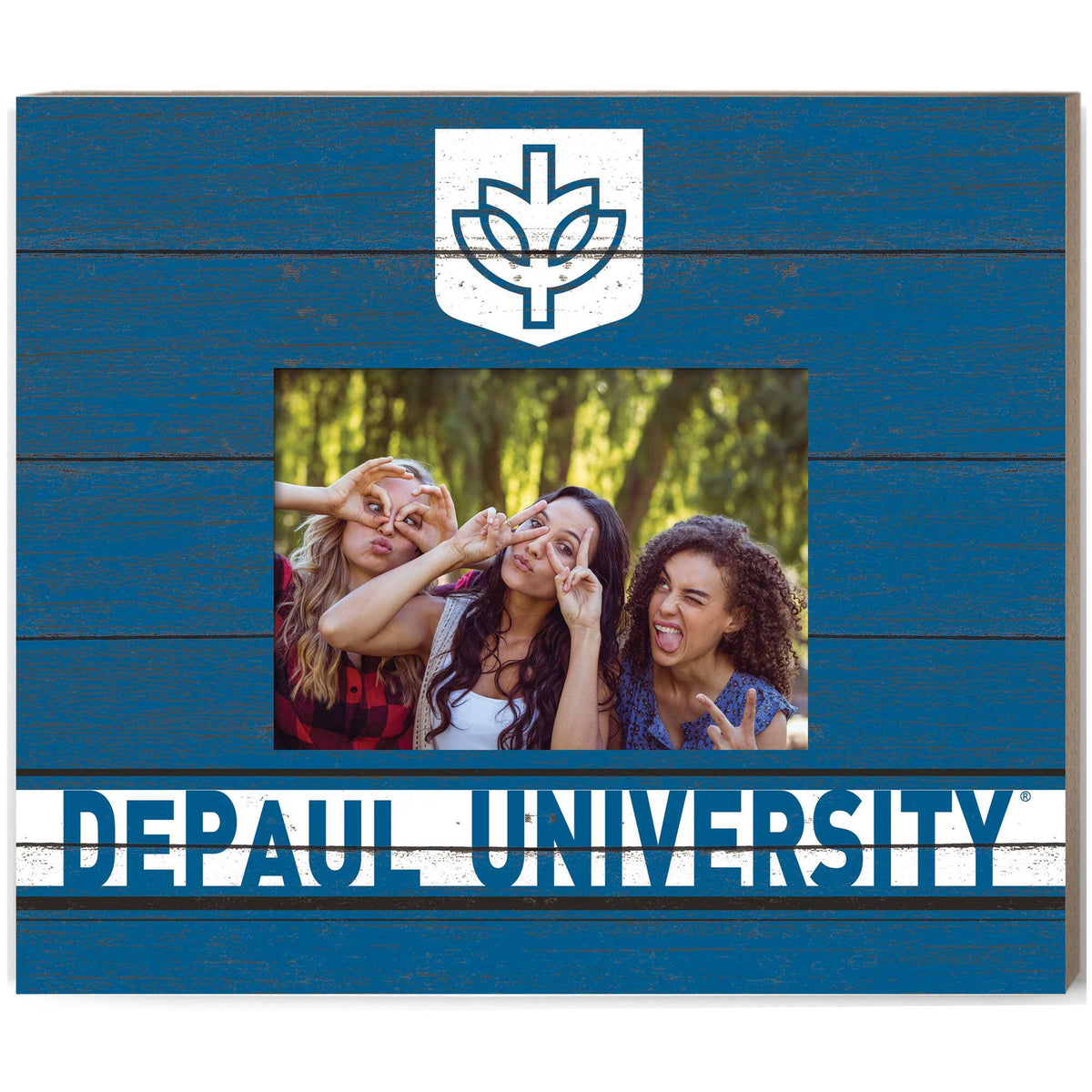 Jardine - DePaul Demons 11'' x 13'' Team Spirit Scholastic Picture Frame - Blue
