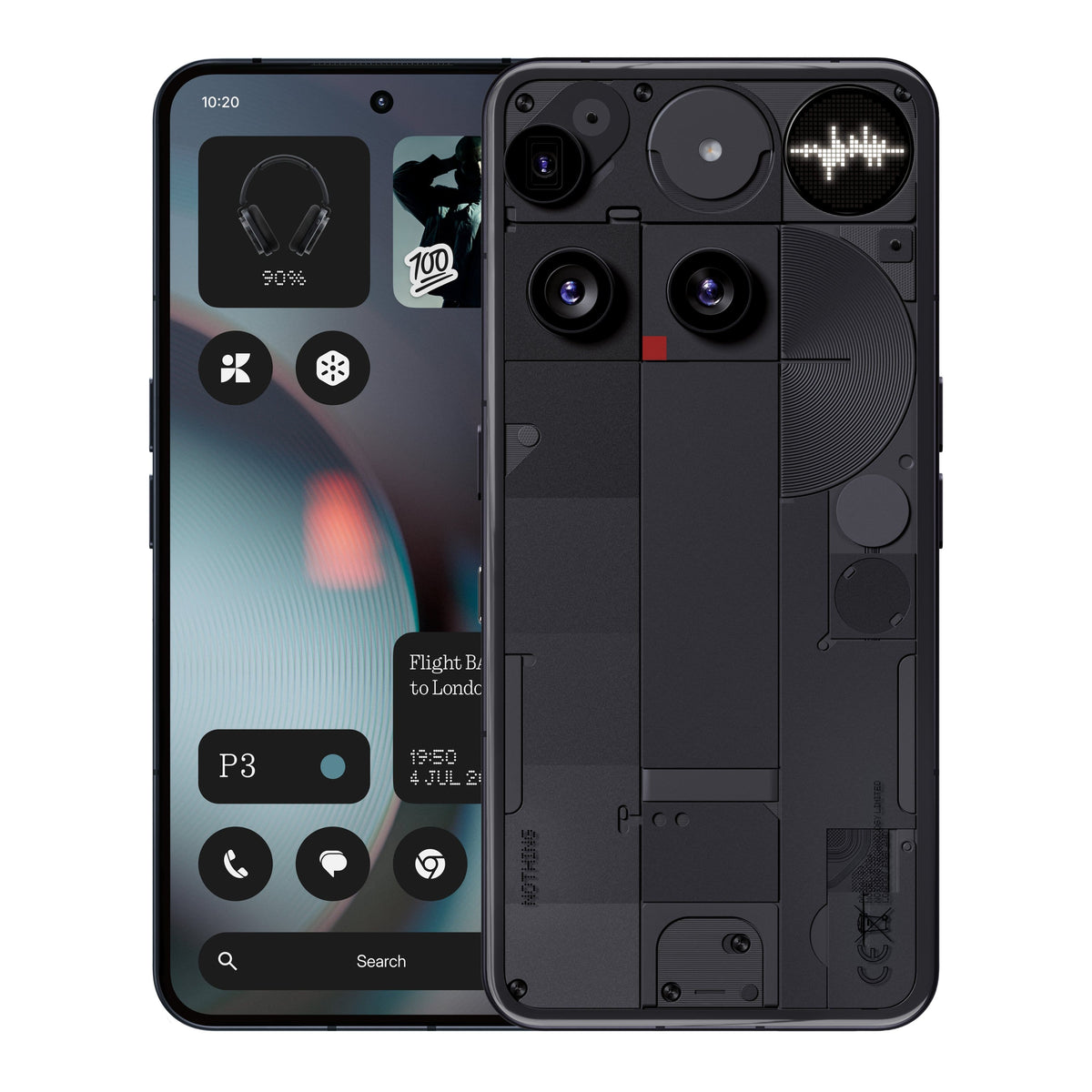 Nothing - Phone (3) 256GB (Unlocked) - Black