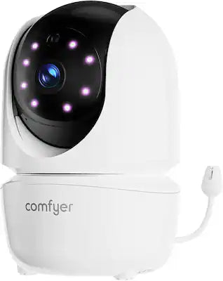 Comfyer - Add-on Camera for BM01 Baby Monitor, 1080P HD, Pan/Tilt, No WiFi